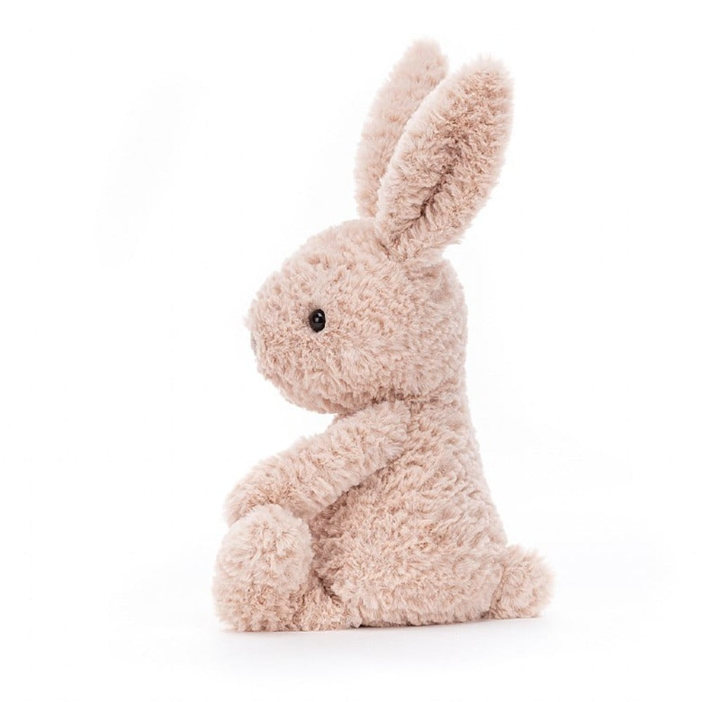 Jellycat Tumbletuft Bunny - small | 8"h x 4"w  | Great for all ages | hand size for little ones - side view