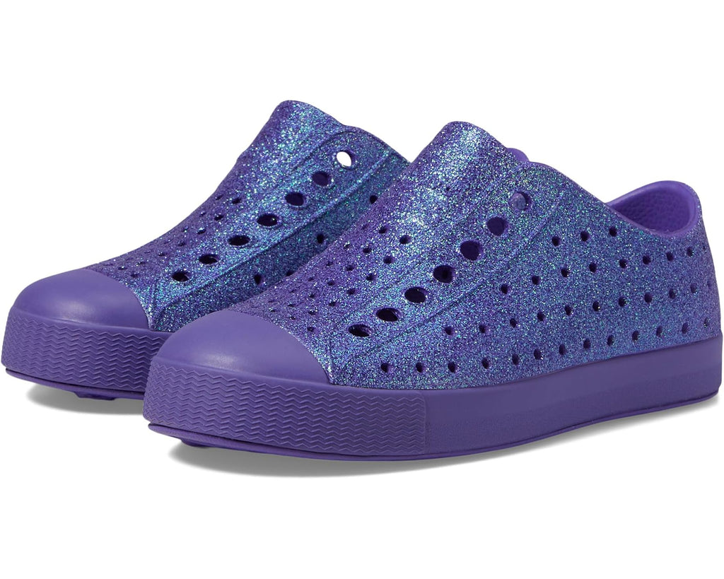 Native Ultra Violet Bling! Summer Water Shoe | Great for Beach/Playground | Durable | Kids Love!  