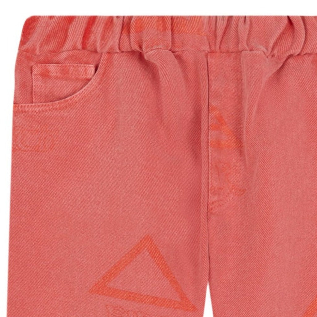 4 Elements Cotton Pant with Pockets & Elastic Waist - closeup