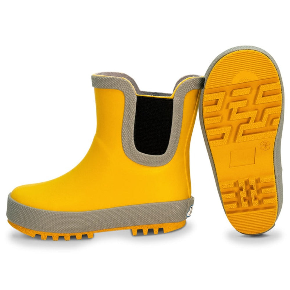 Jul Yellow Pull-On Toddler Rain Boot - sole