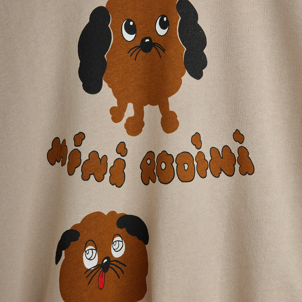 Mini Rodini dogs sweatshirt closeup