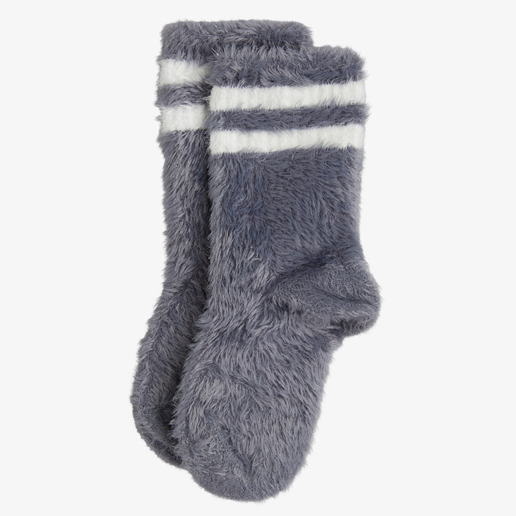 Mini Rodini grey fuzzy socks | for kids up to 14 years