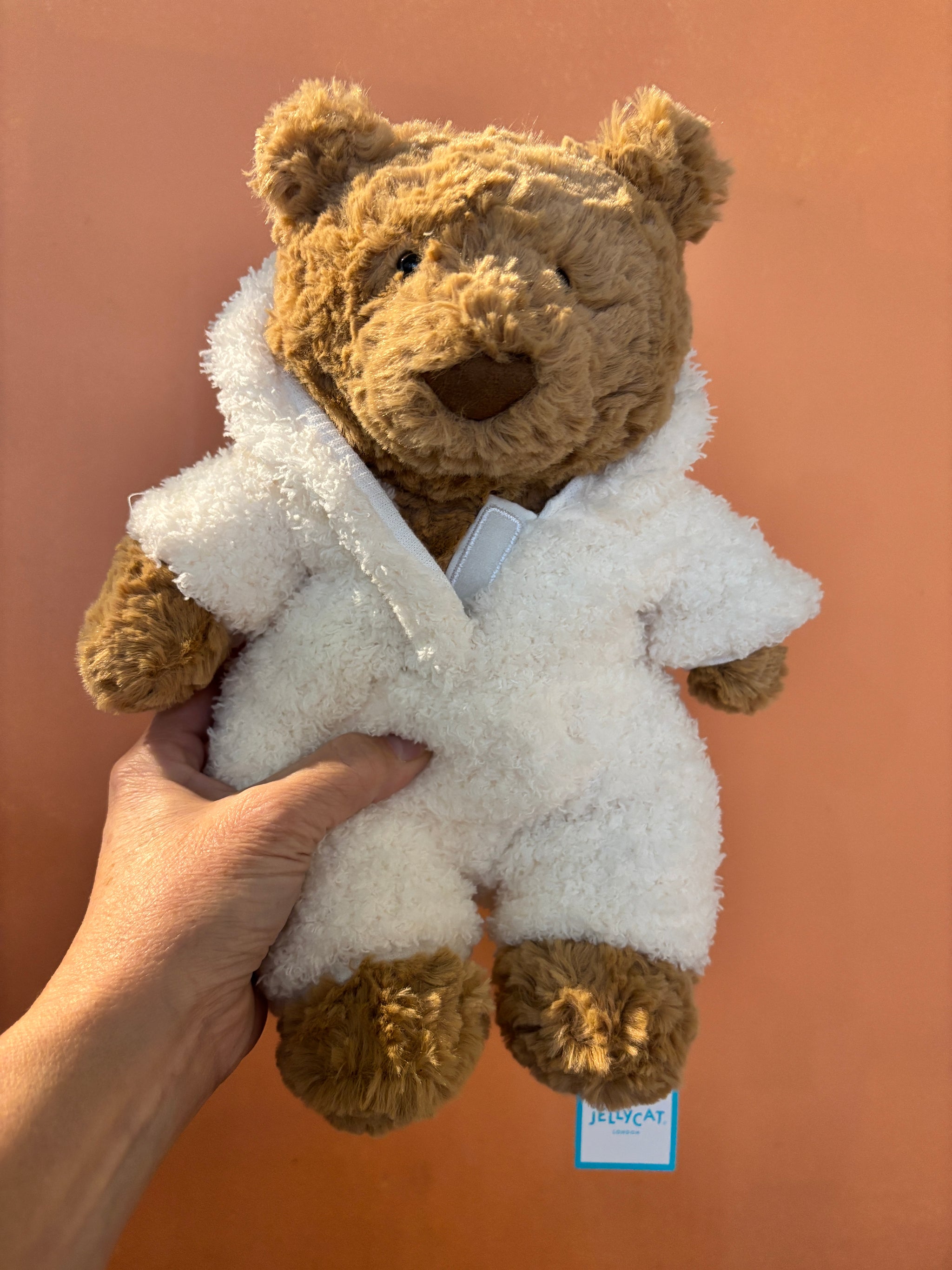 NEW Jellycat Bartholomew Bear in All in One Outfit – Black Wagon Kids