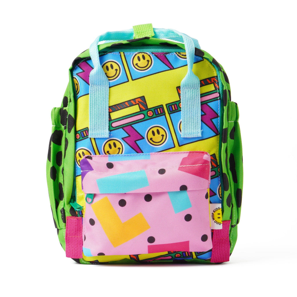Doo Wop Boom Box Mini Toddler Backpack - front