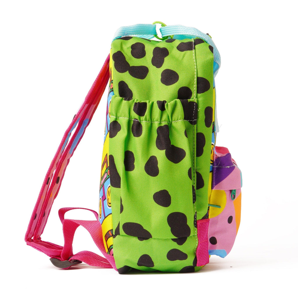 Doo Wop Boom Box Mini Toddler Backpack - side