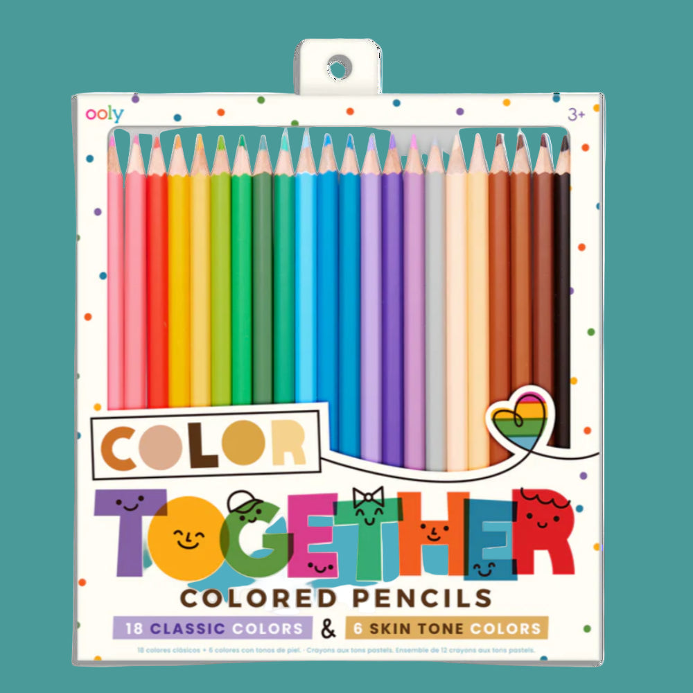 OOLY Color Together Colored Pencils Set of 24 – Black Wagon Kids