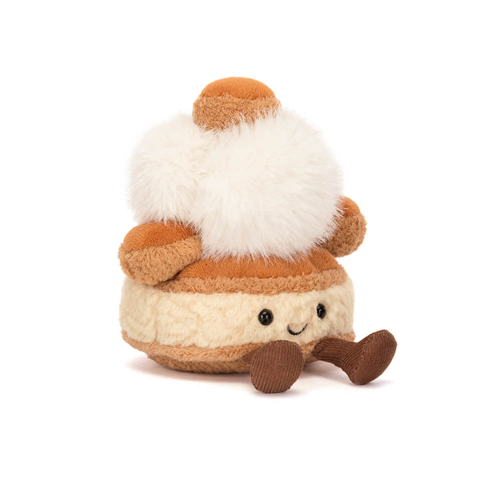 新品！Jellcat Amuseables パンケーキSoft Toy 15cm Jellycat Amuseables Cream Puff / Mirielle St.Honor – Black Wagon Kids