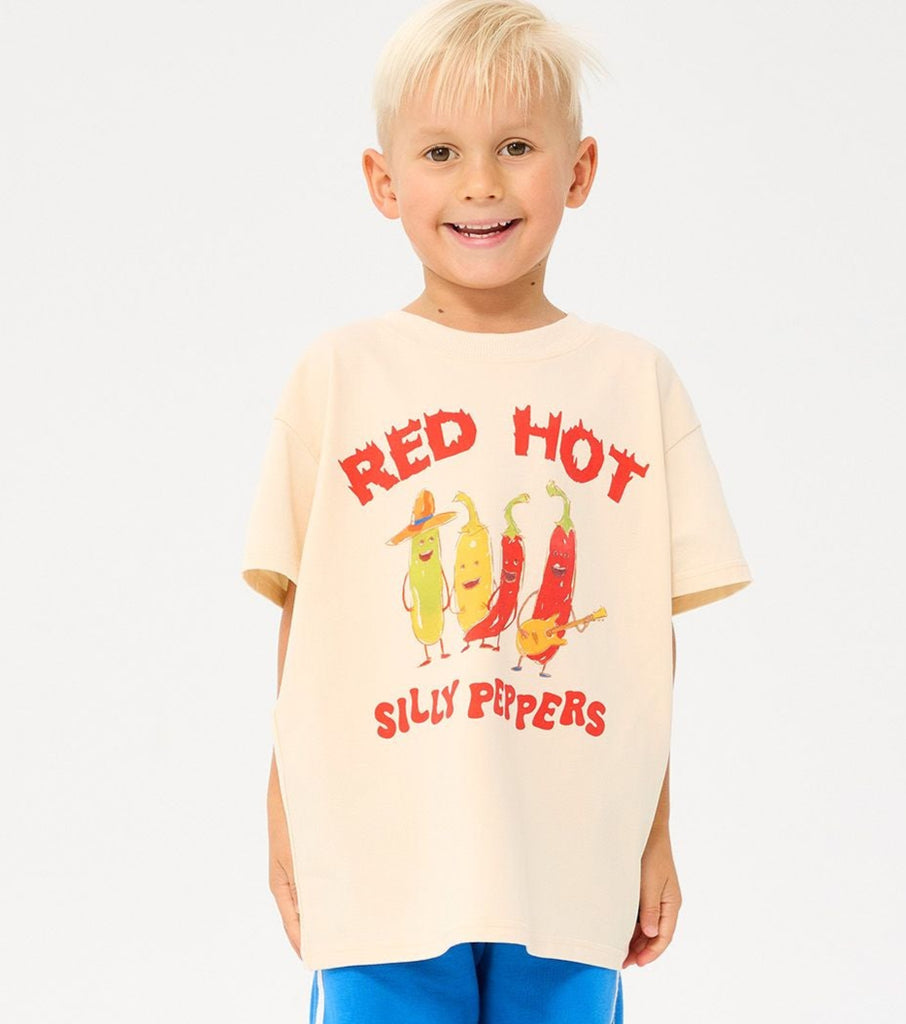 Red Hot Silly Peppers Tee | short sleeves | Cotton | machine washable