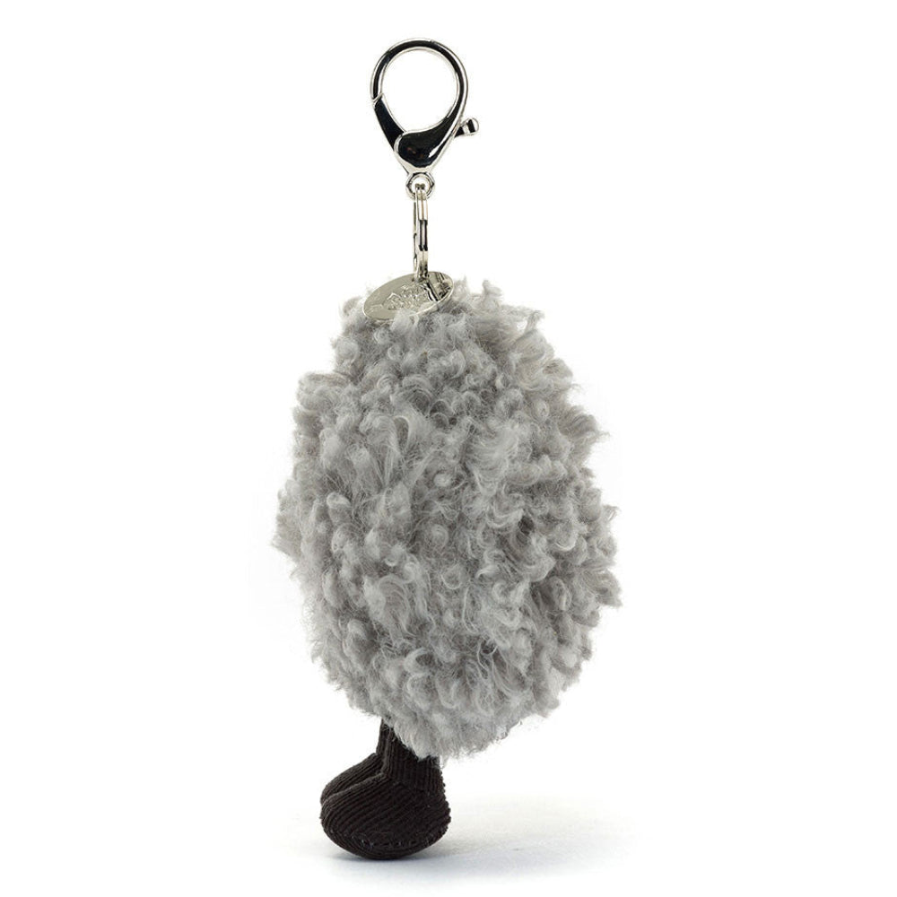 Jellycat Storm Cloud Bag charm | side view