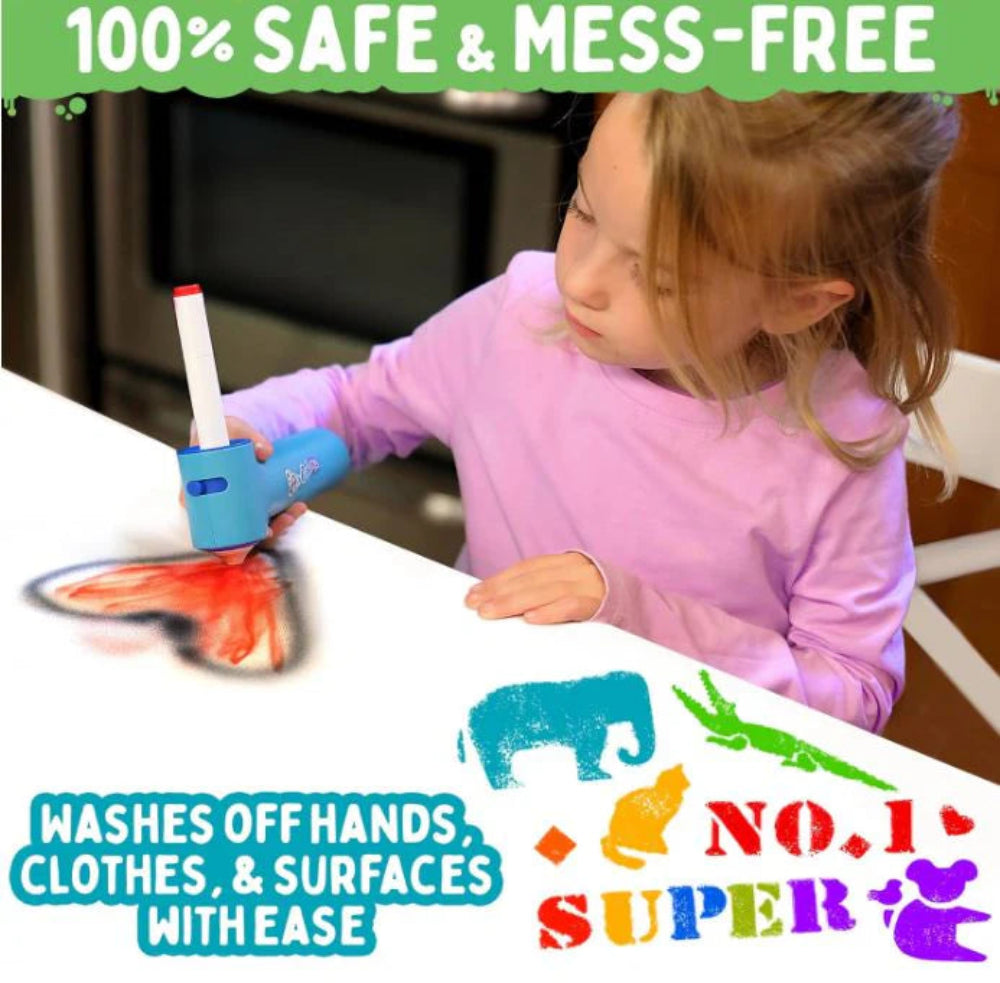 Air Color Airbrush Kit for kids 6 years and up