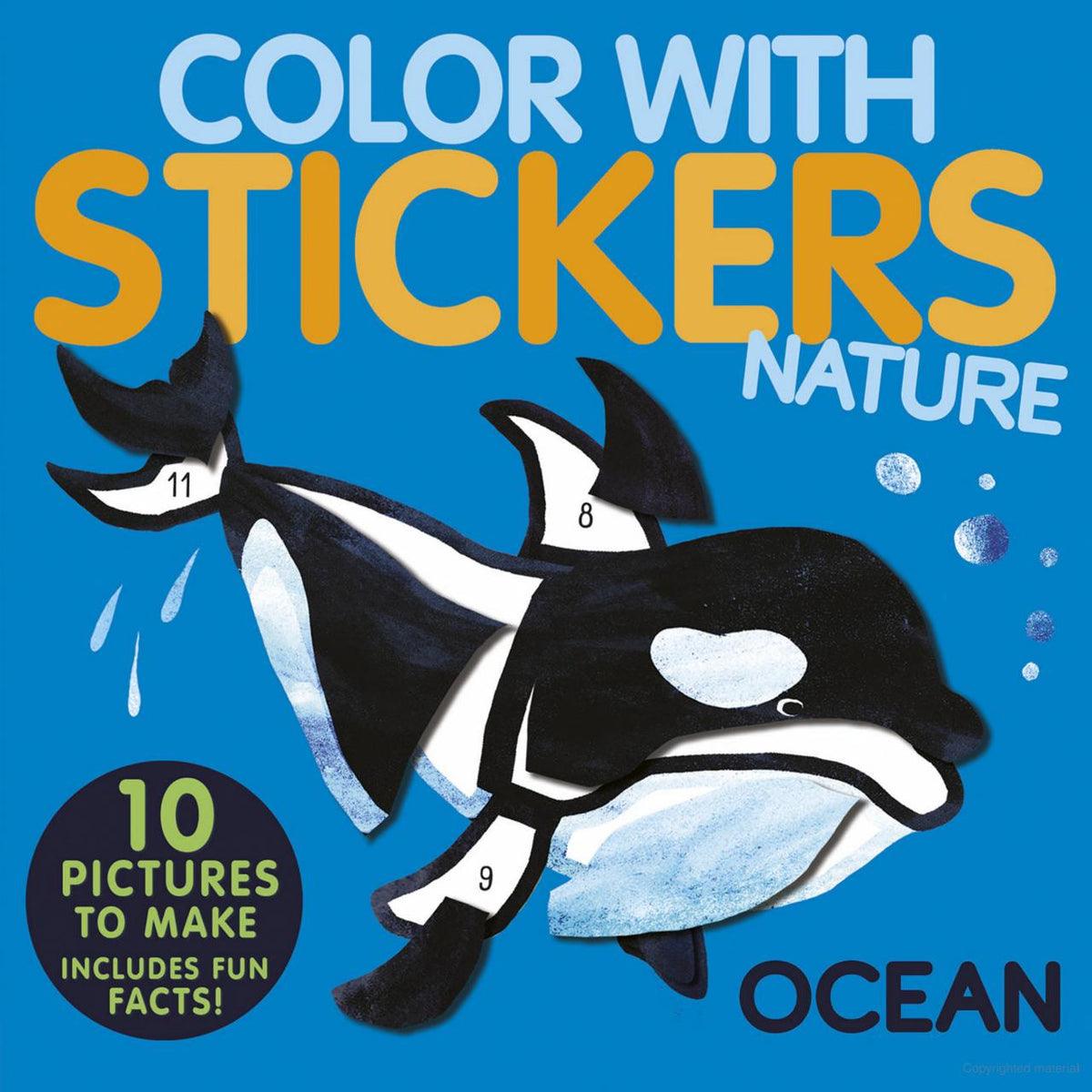 Color with Stickers Ocean Themed Activity Book for Ages 3 and Up ...