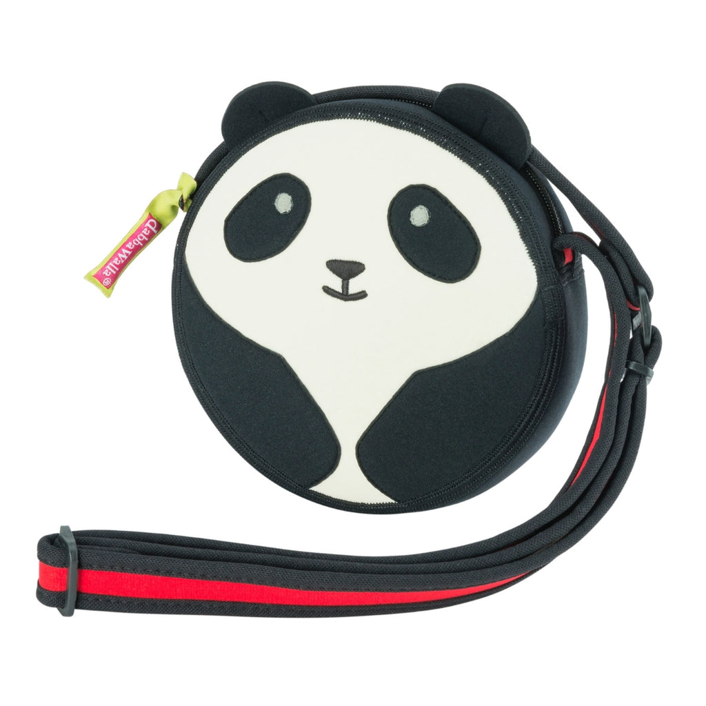 Dabbawalla Crossbody Panda Bag | Zipper close | Inside Pocket | Machine Washable | 7" round