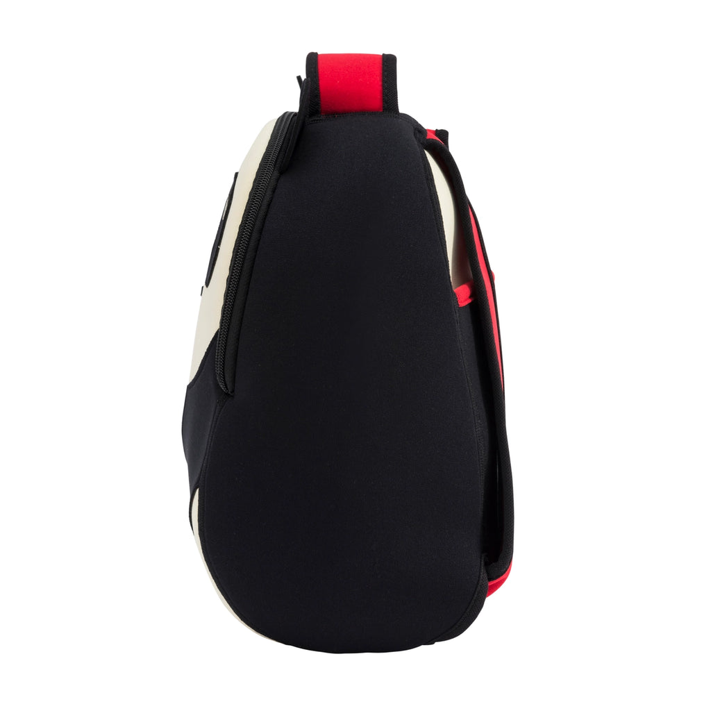Washable Panda Bear Pre-school / Early Elementary Backpack | 3 inside pockets - side view