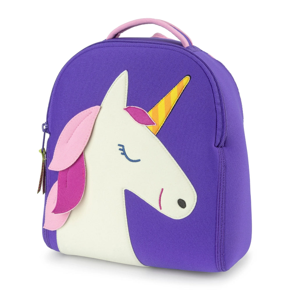 Dabbawalla Unicorn Purple Harness Backpack for 1 to 3 year olds | Harness with tether included