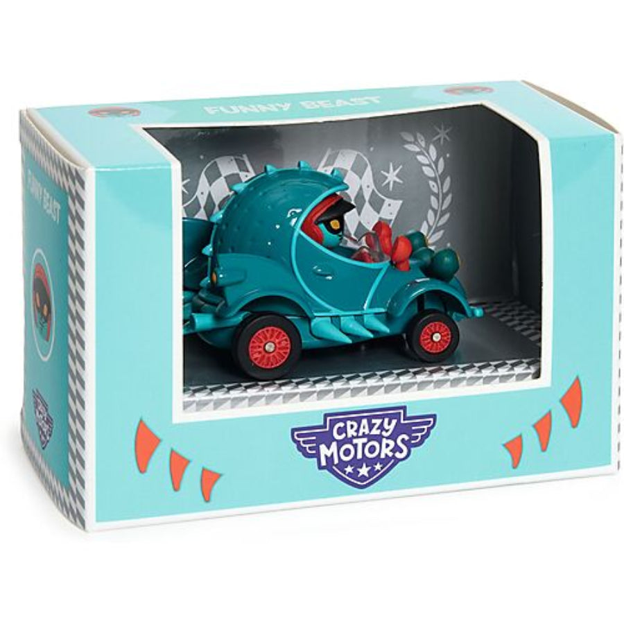 Djeco toys Crazy Motors - Funny Beast | metal car | size approx 4"x2"x3" | for ages 3-9 years