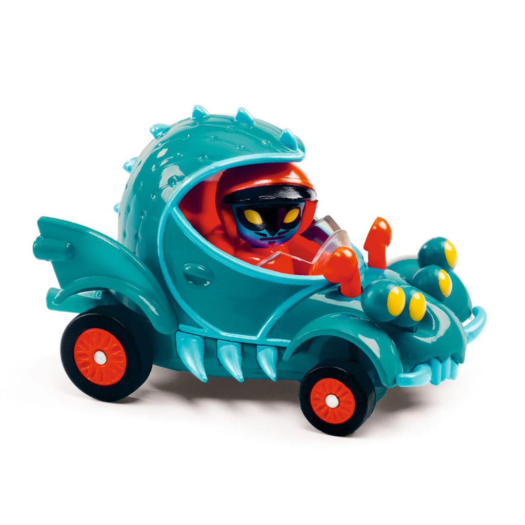 Djeco toys Crazy Motors - Funny Beast | metal car | size approx 4"x2"x3" | for ages 3-9 years