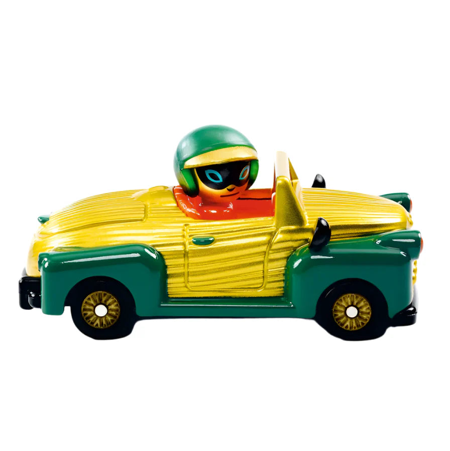 Djeco toys Crazy Motors - Royal Scarab | metal car | size approx 4"x2"x3" | for ages 3-9 years
