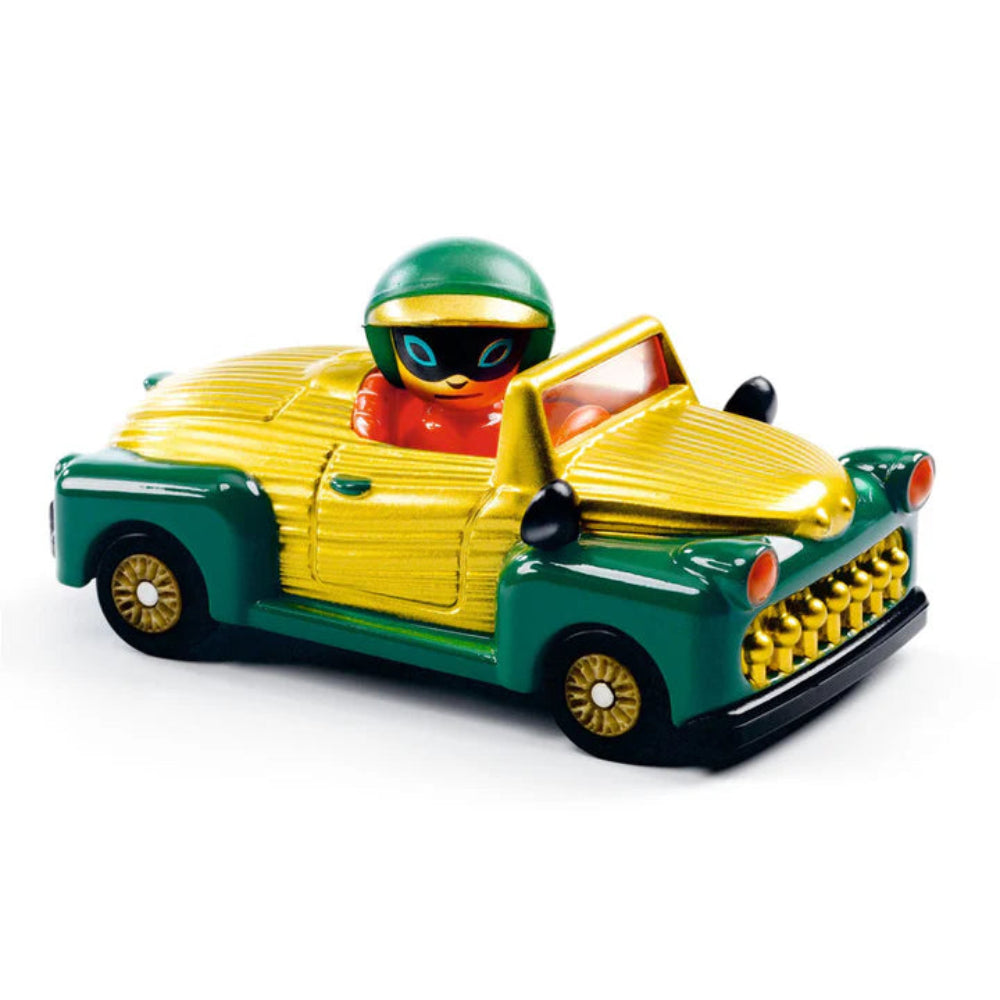 Djeco toys Crazy Motors - Royal Scarab | metal car | size approx 4"x2"x3" | for ages 3-9 years