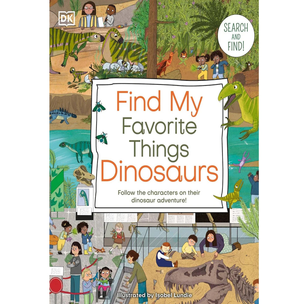 Dinosaur theme seek n find book for kids | Ages 3+ yrs | 16 pages
