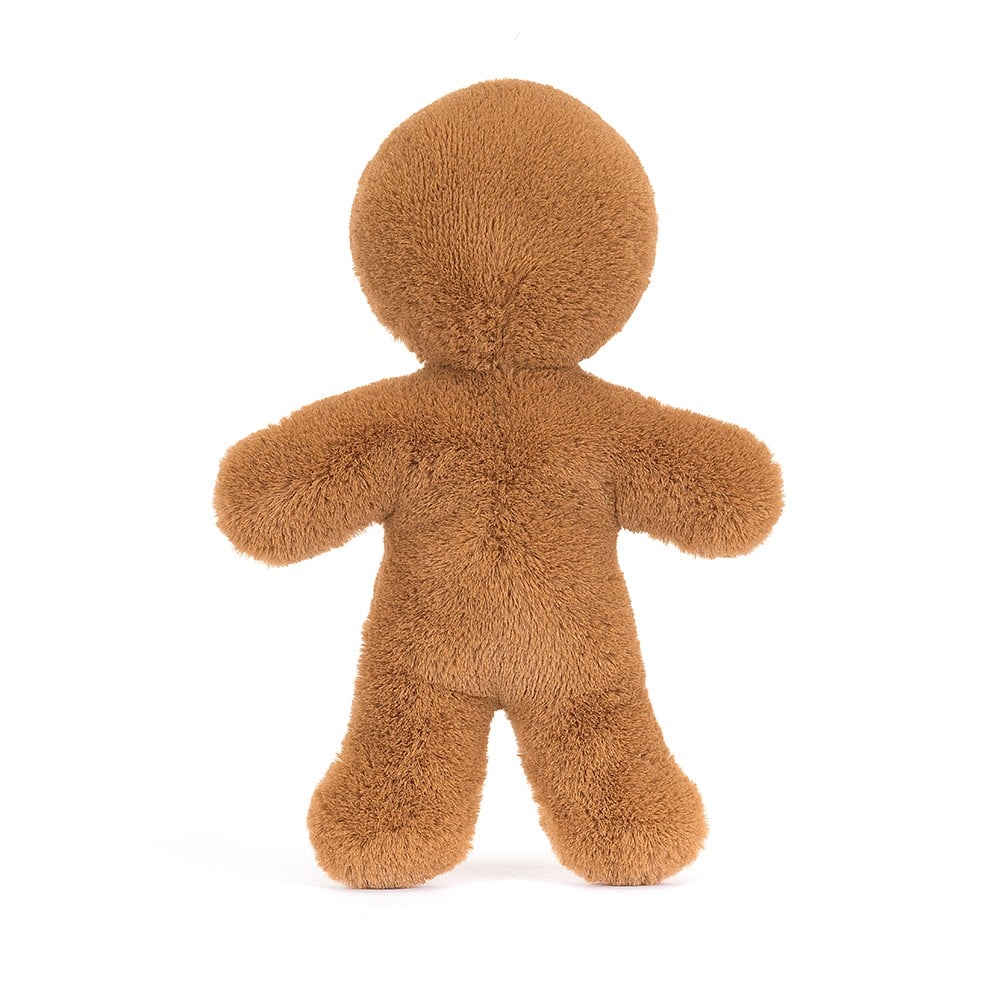 Jellycat Gingerbread Fred 7" Stuffed Doll | Super Soft - back