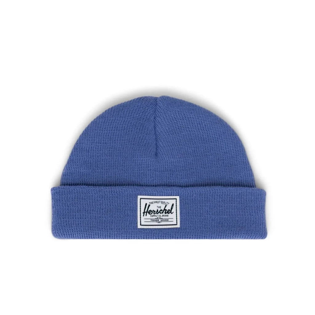 Herschel Baby Beanie | Periwinkle | Polyester Knit | 0-6m  or  6-18m Sizes