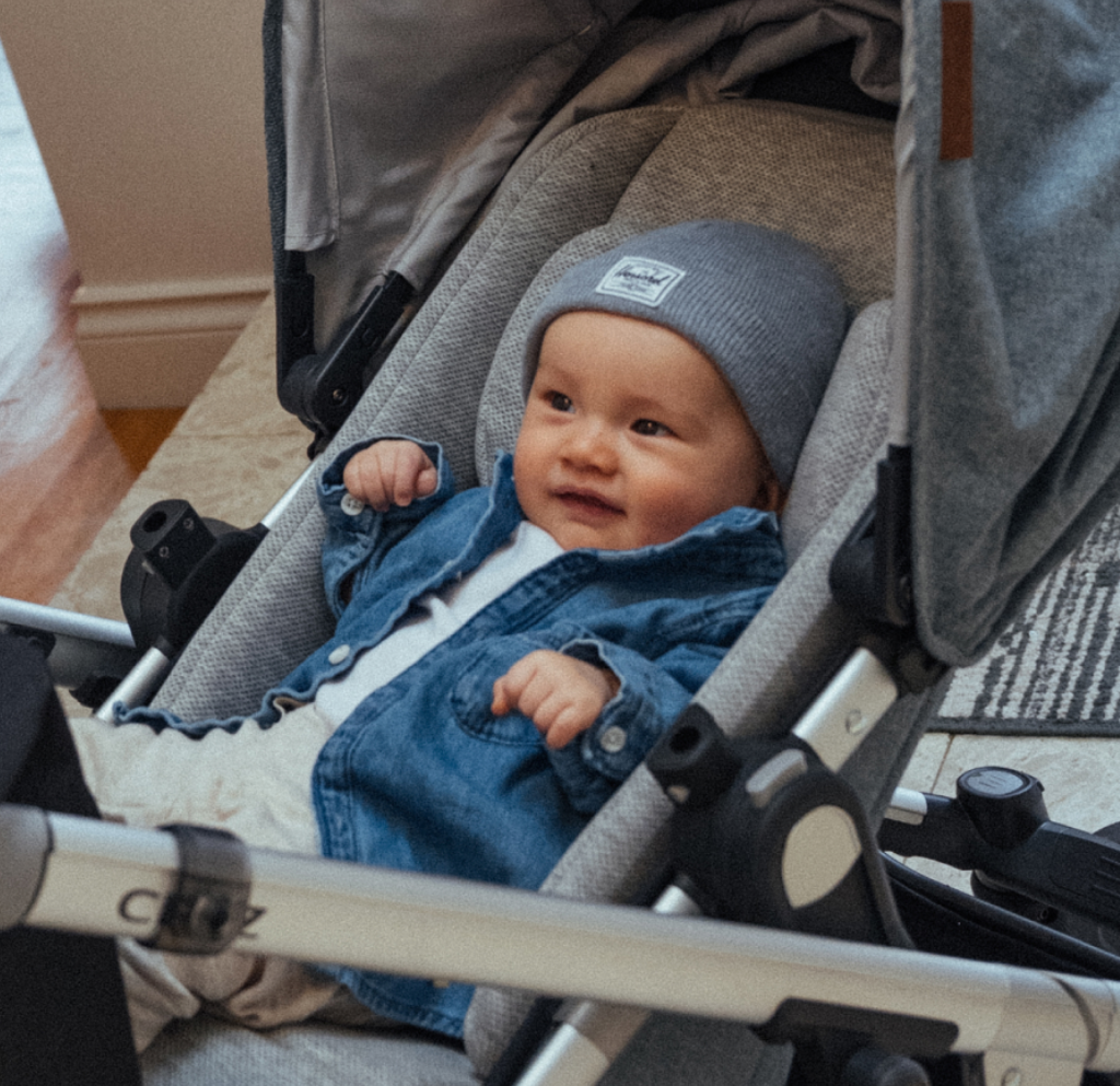 Herschel Supply Co | Baby Beanie Pom | Heather Light Grey