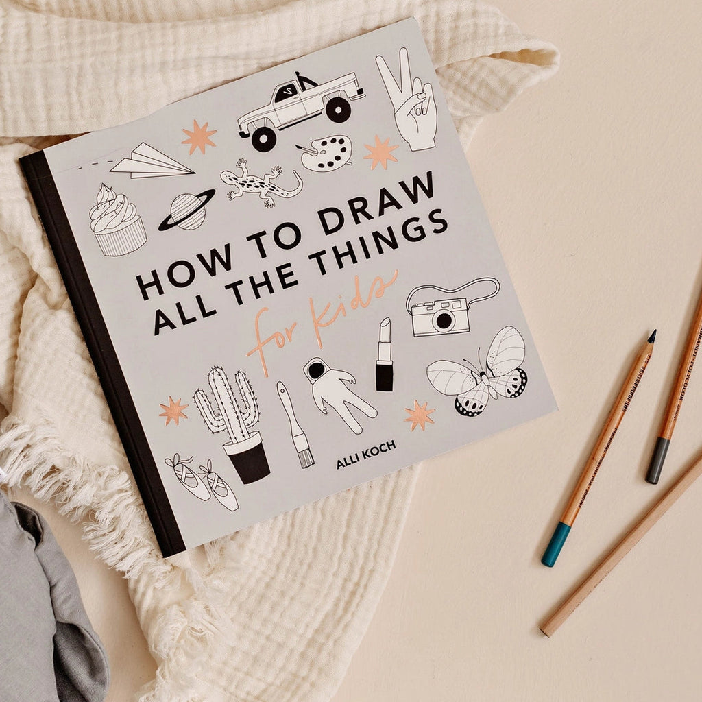  How to Draw all Things - Learn to Draw for Kids | 5 minute drawing projects for kids 6 and up | Fun and easy! | 88 pages