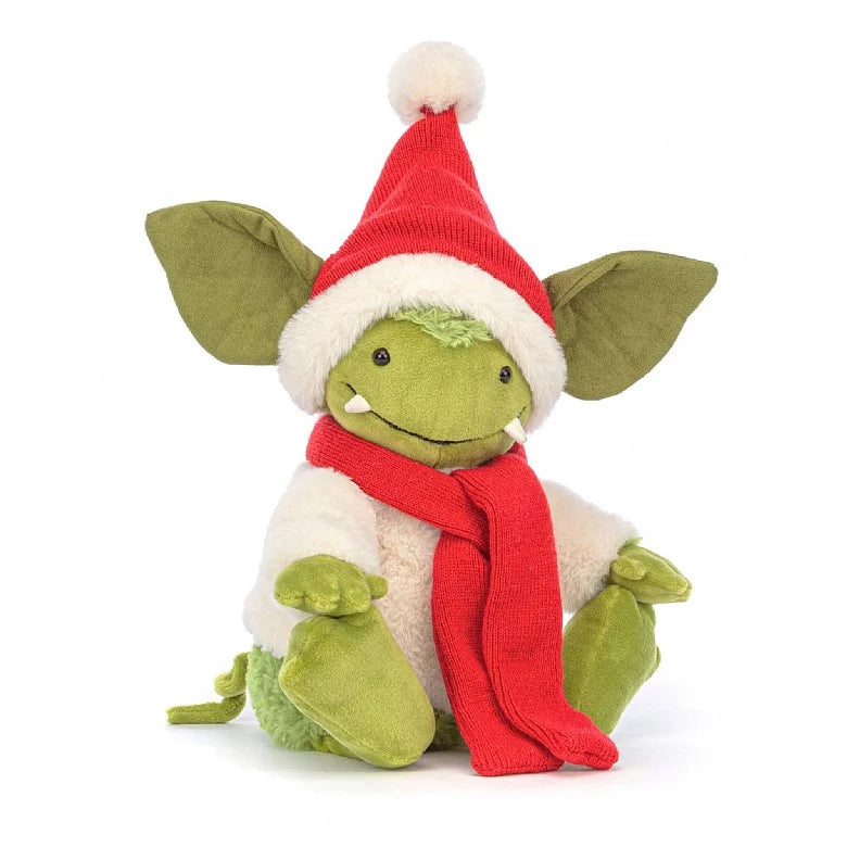 Jellycat Christmas Gizzo| 11" tall  | Soft and Squishy