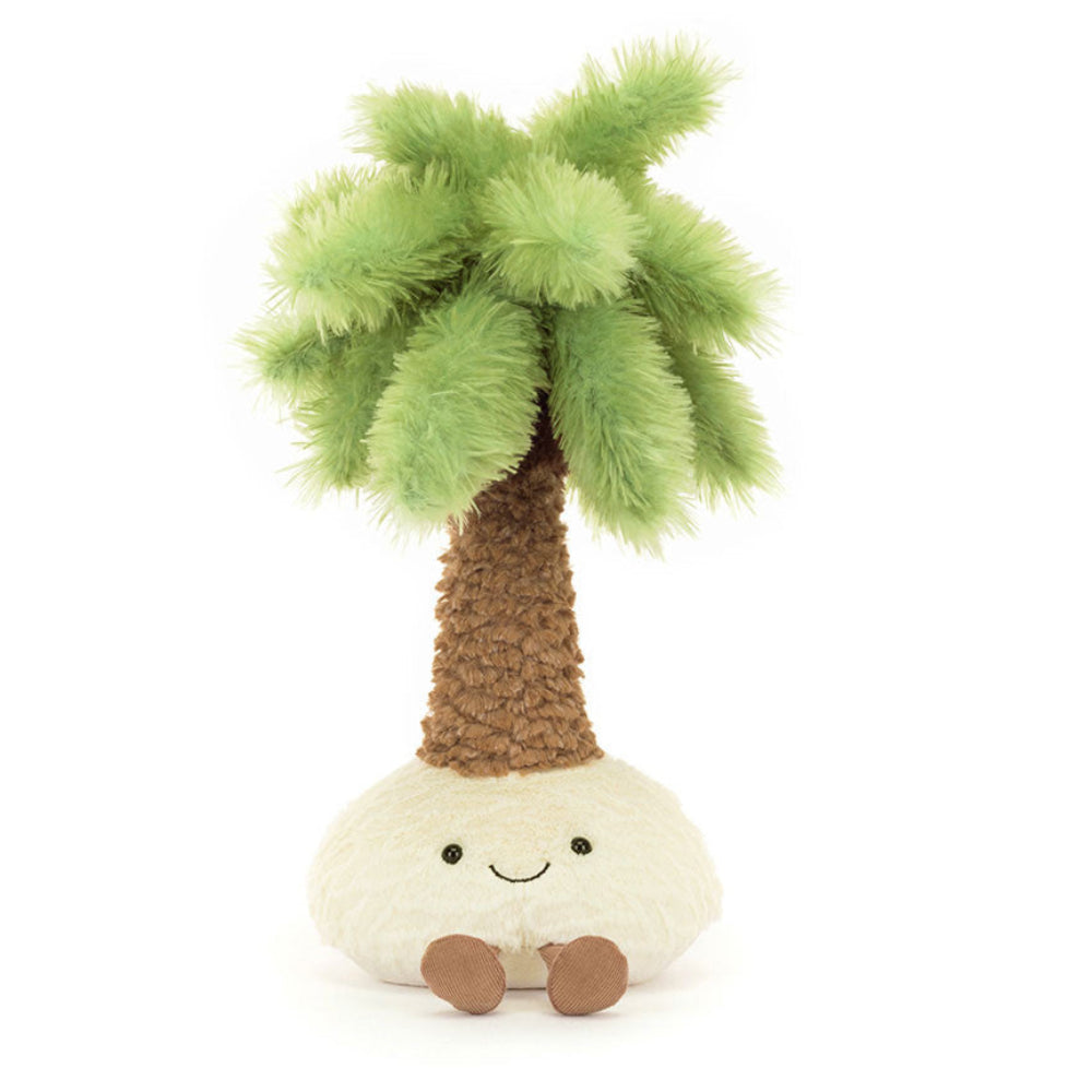 jellycat Pammie Palm Tree | sits 12" high | hard eyes | 2 yrs and up | washable