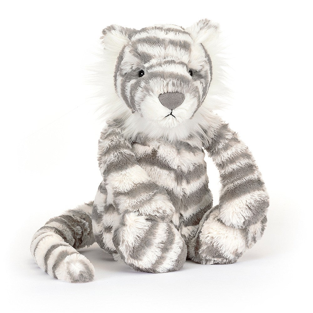 Jellycat Bashful Snow Tiger | Medium Size 12" tall 