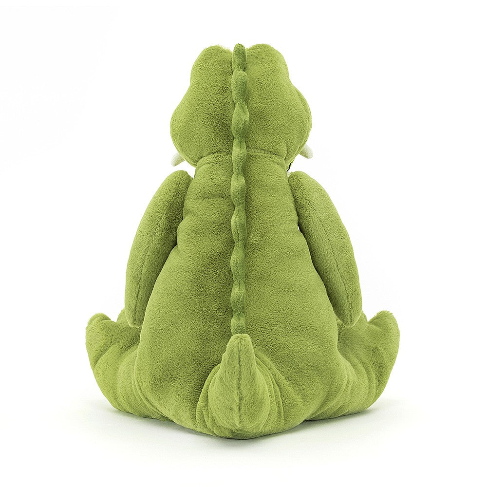 Jellycat Bryno Dino | 12" Tall! | Super Soft and Cuddly | Ages 2 and up - back view