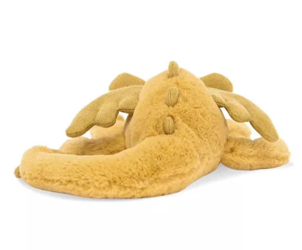 Jellycat LIttle Golden Dragon | 11" long x 3.25" high \ All ages - back view
