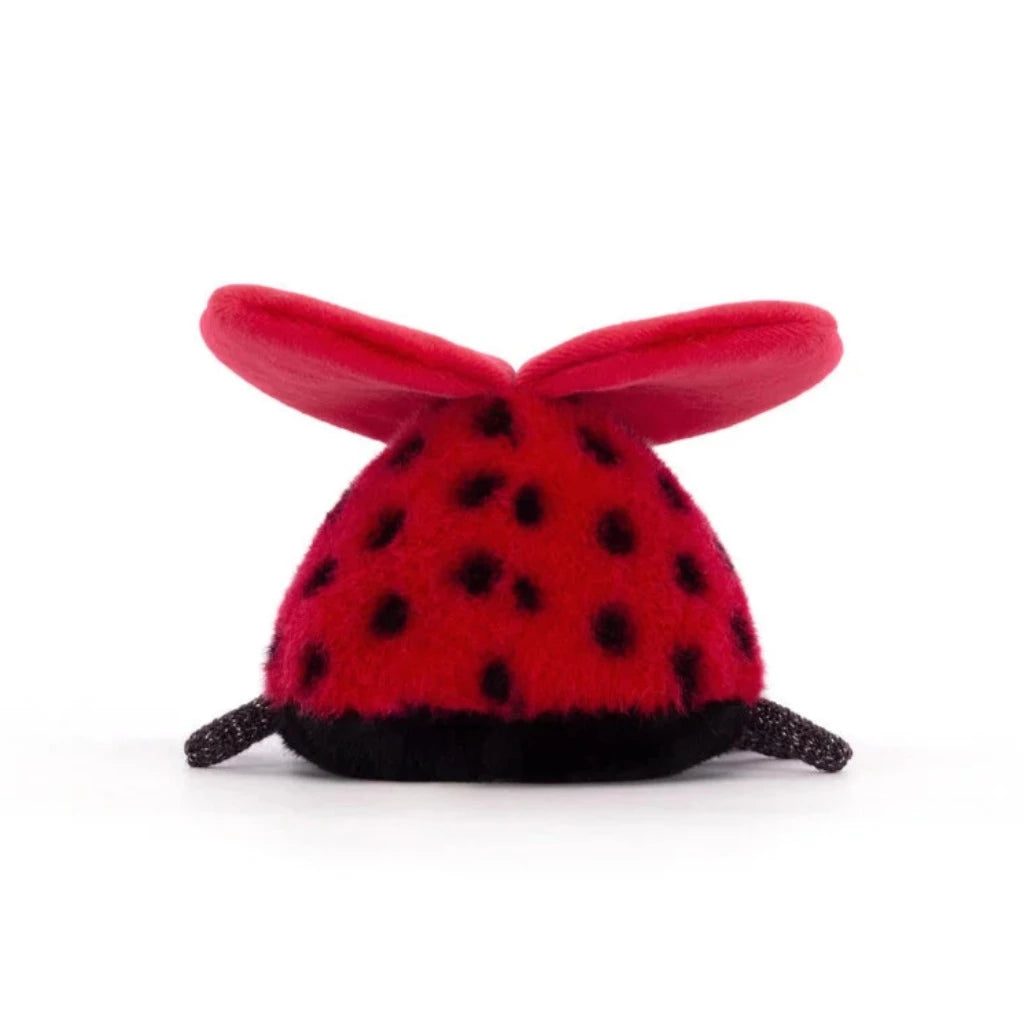 Loulou Love Bug Stuffed Toy | 4" x 5" | backside 