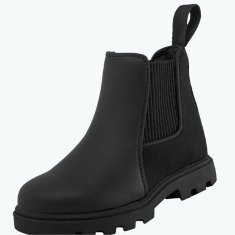 Native Shoe Treklite All Weather Wanderer Boot in Black | Front View