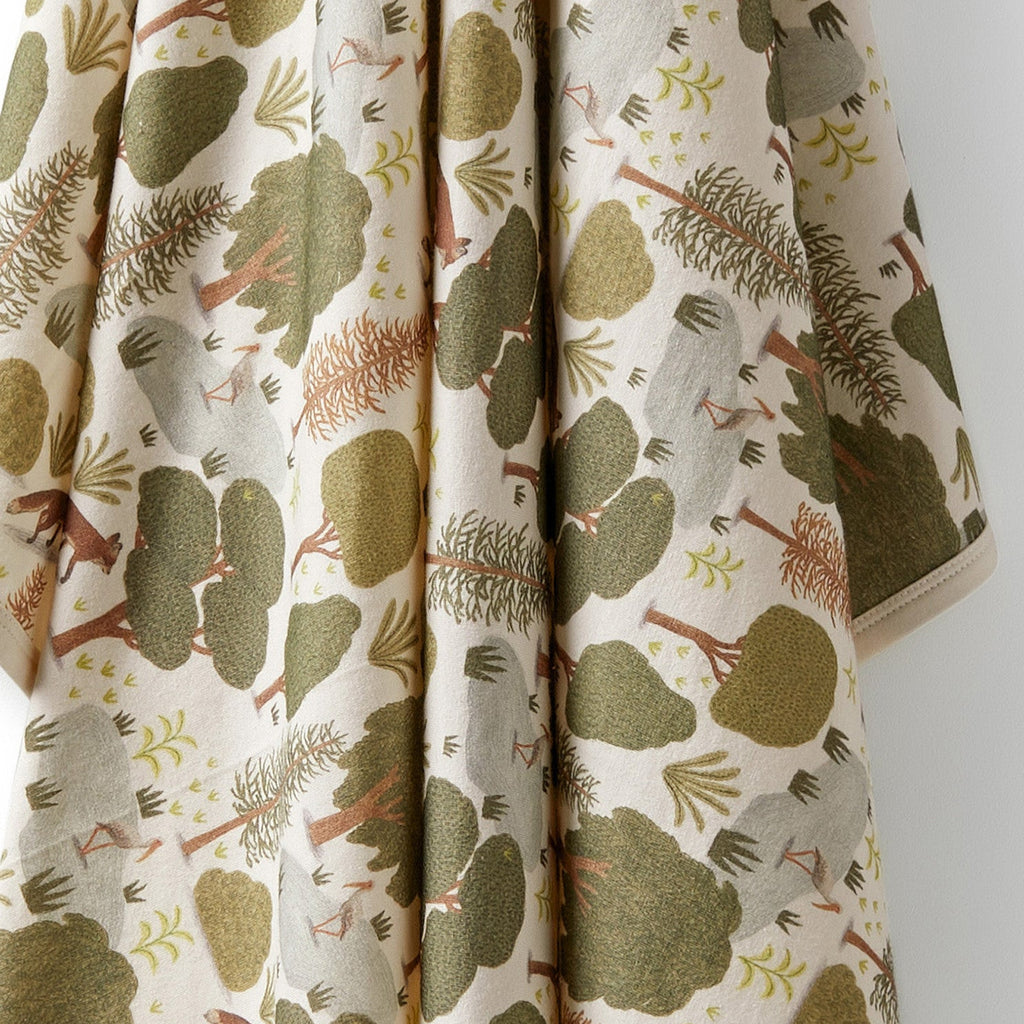 Little Trees Infant Swaddle Blanket | 37" square | organic cotton