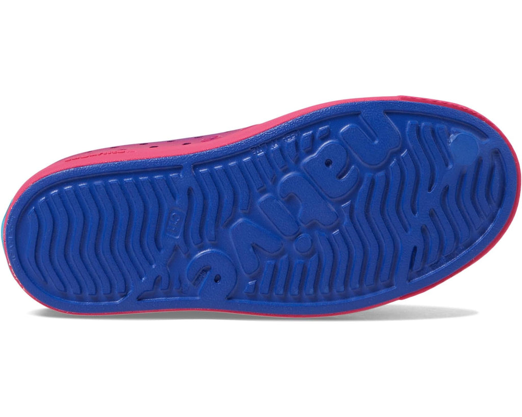 Native Radberry Ombre Summer Water Shoe | Great for Beach/Playground | Durable | Kids Love!  - Sole