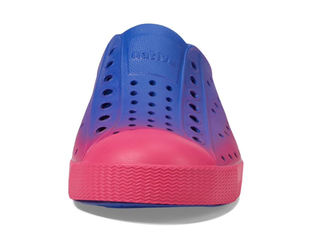 Native Radberry Ombre Summer Water Shoe | Great for Beach/Playground | Durable | Kids Love!  - Toe View