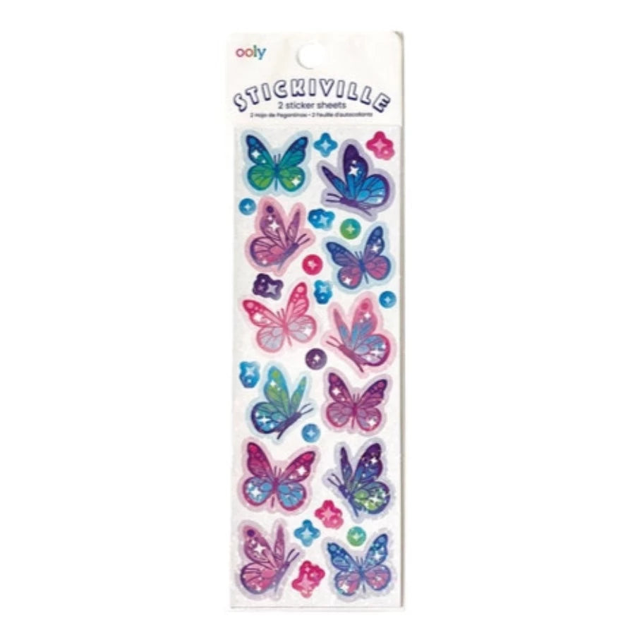 Holograph Butterfly Stickers for Ages 3+