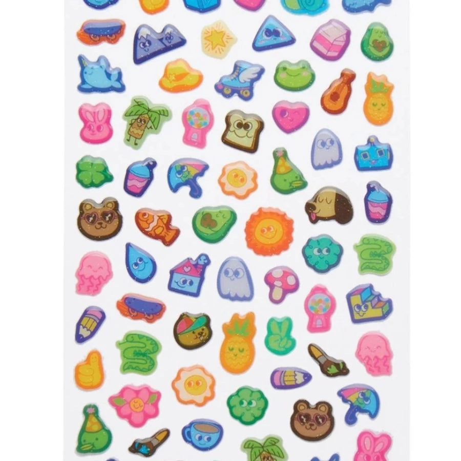Puffy Silly Stickers Book