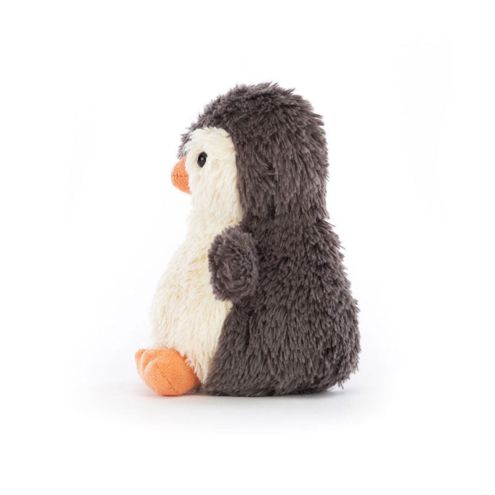 Jellycat Peanut Penguin | 5" x 2.5" | great for little hand to carry with them | side view