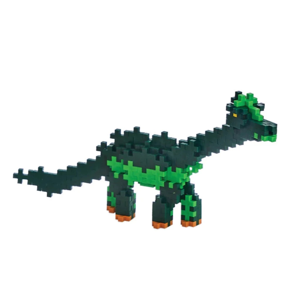 Plus Plus Learn to Build Dinosaurs | Ages 5-12 | 400 pieces | Instruction Book