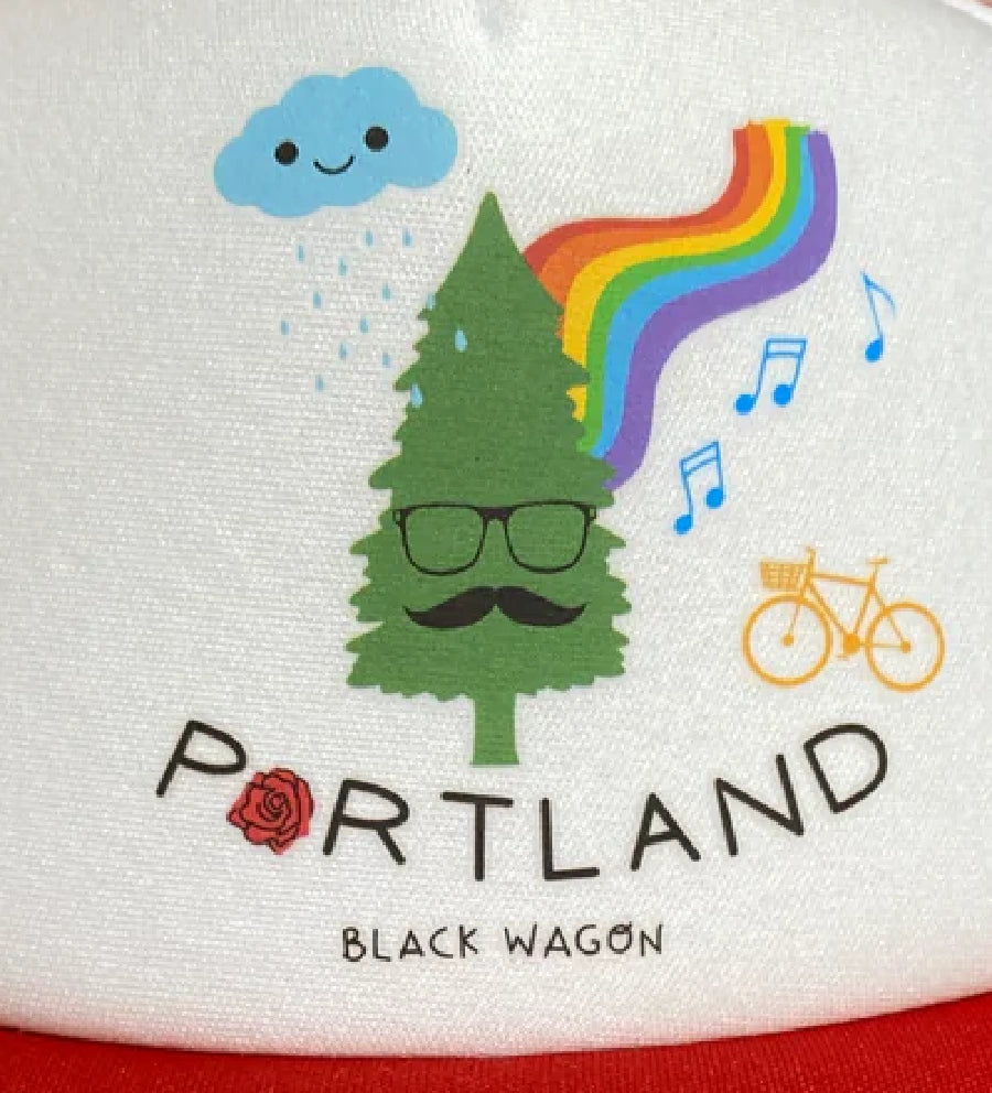 Portland Oregon Kids Trucker Hat