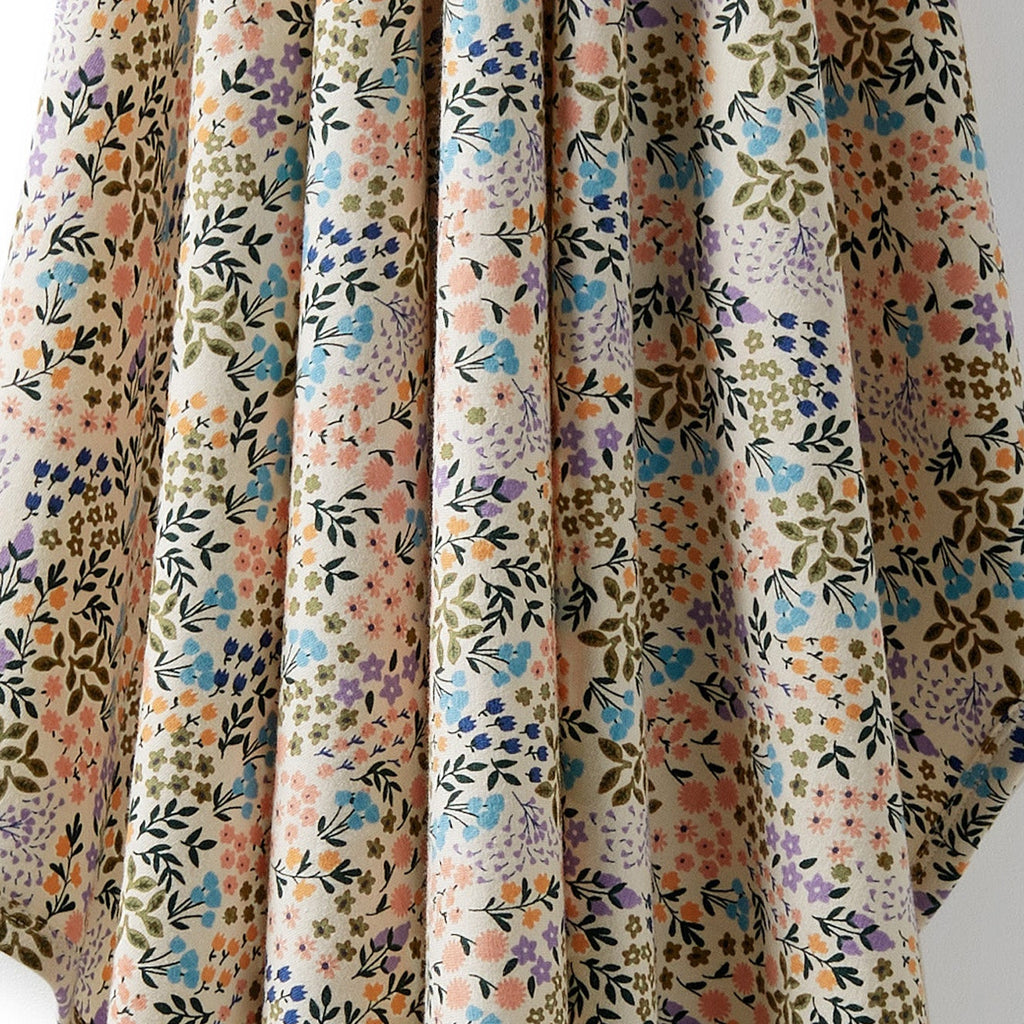 Tiny Bloom Infant Swaddle Blanket | 37" square | organic cotton