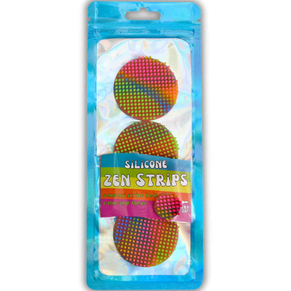 Silcon Zen Dots | Stickers with raised silicone to swipe, touch or figet to help manage stress 