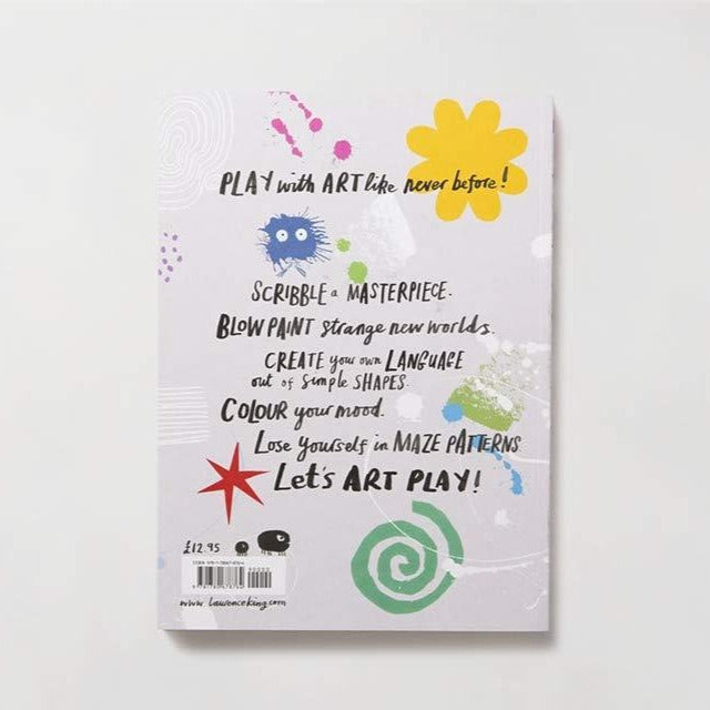 Art Play Activity Book for 7 and Up - back cover