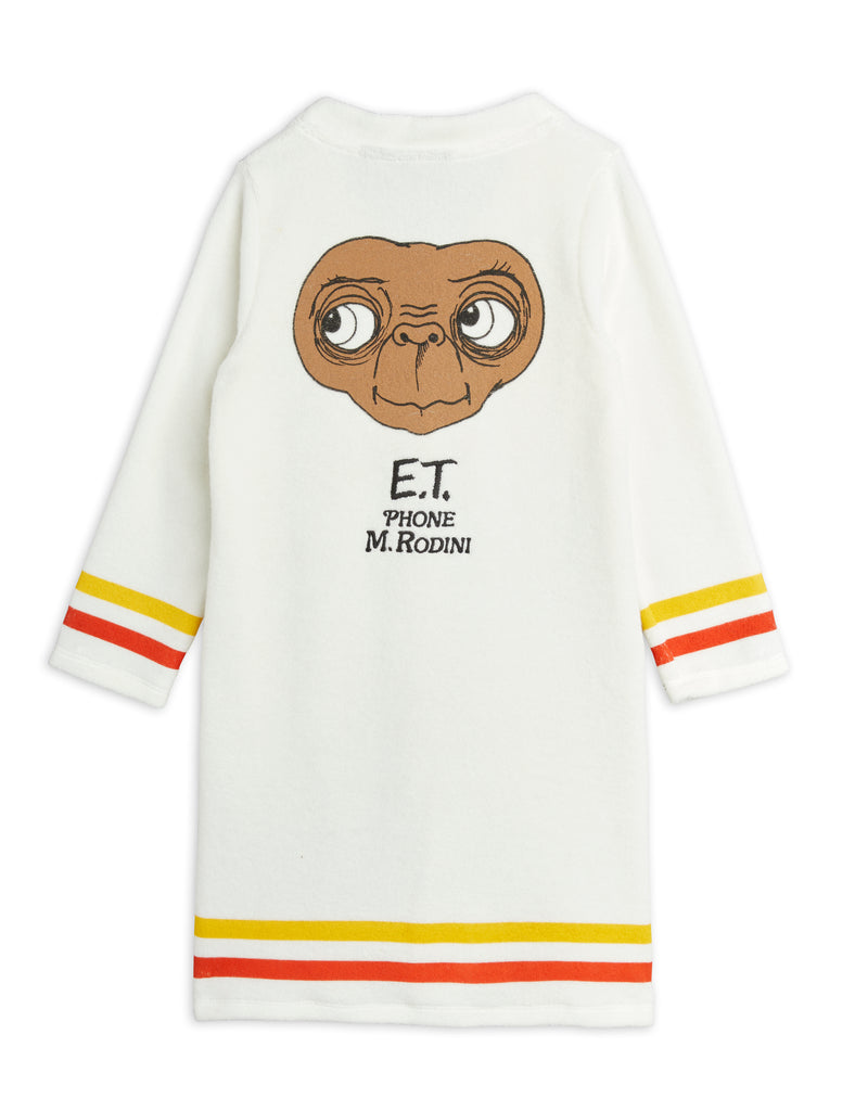 E. T. Kids Terry Robe with Button Front - back