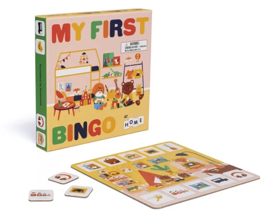 My First Bingo: At Home Series for Ages 3+