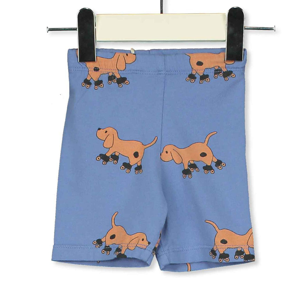 LotieKids Skating Dogs Print Summer Baby Shorts