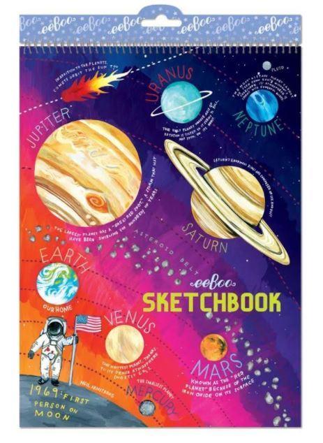 Solar System 60 page Sketchbook
