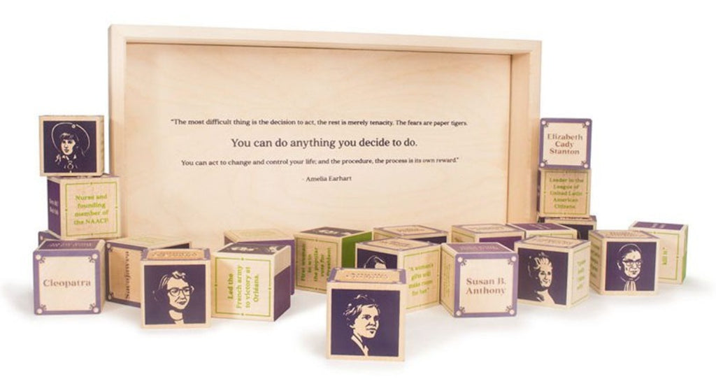 Amelia Earhart quote inside of box